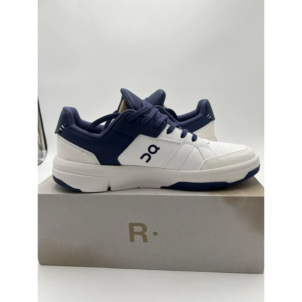 On Men's THE ROGER Clubhouse Shoes White Acai Size 8 New in Box